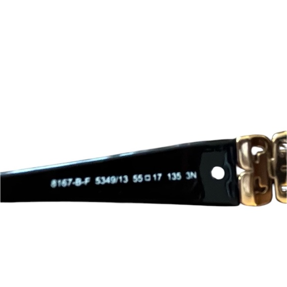 Bulgari Black Sunglasses with Oversized Frame and swarovski crystals - Picture 6 of 6